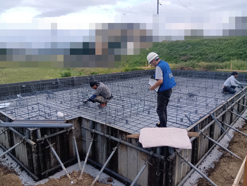 配筋検査に合格しました！