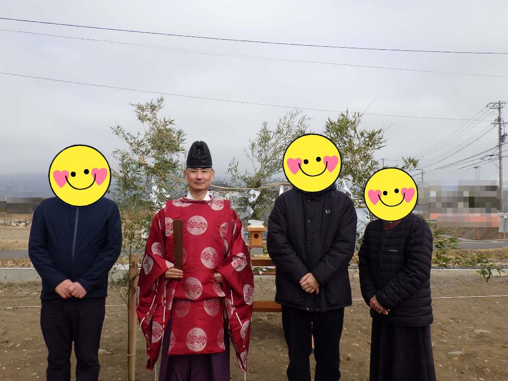 地鎮祭を行いました。