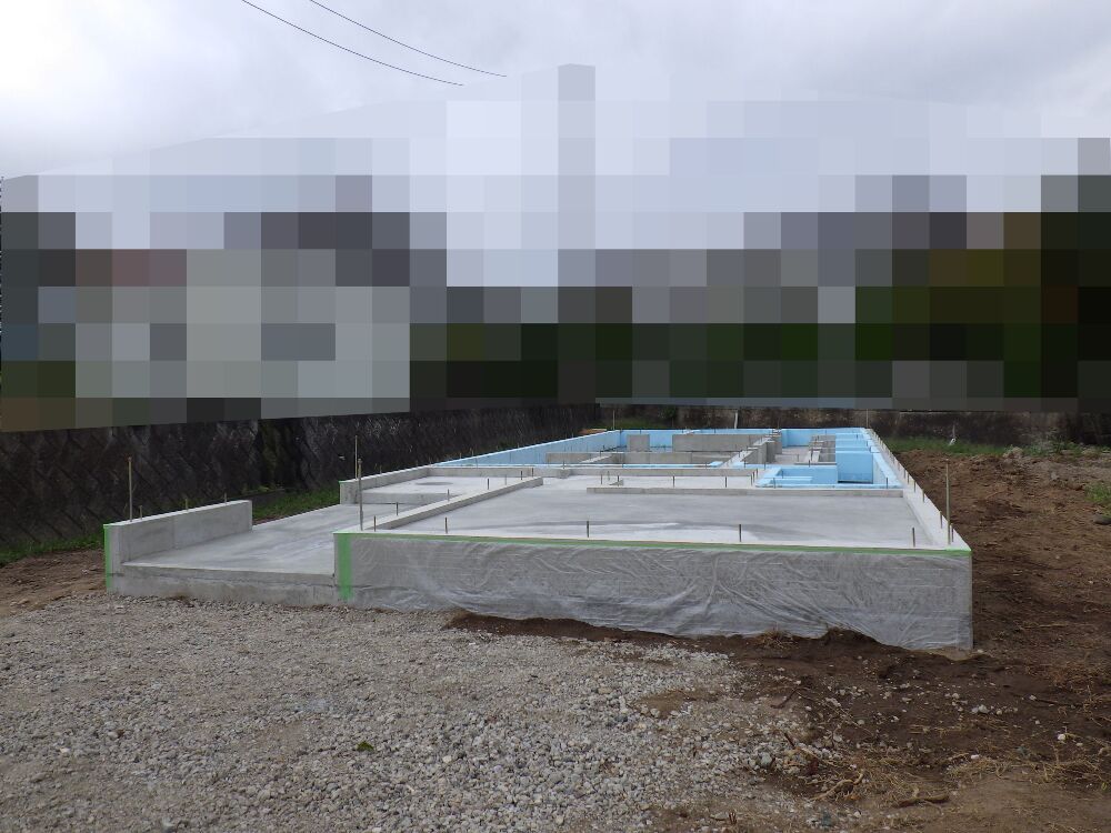 基礎が完成しました。