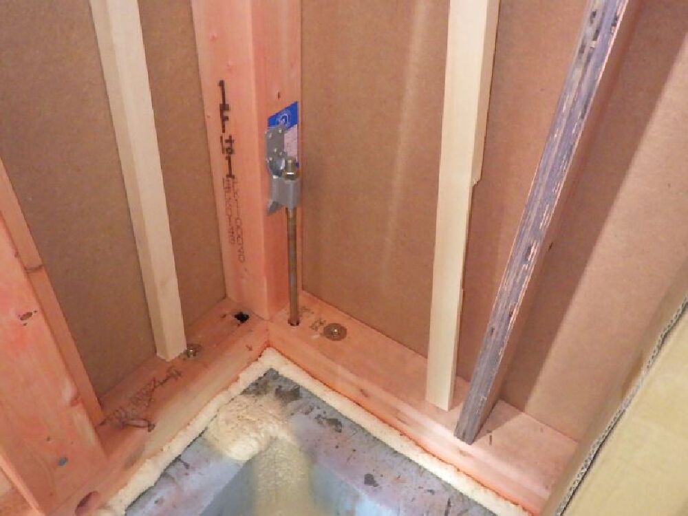 金物が施工されています。