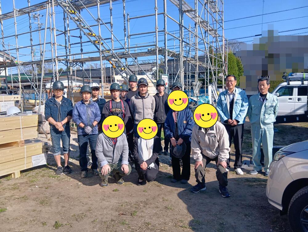 上棟おめでとうございます！