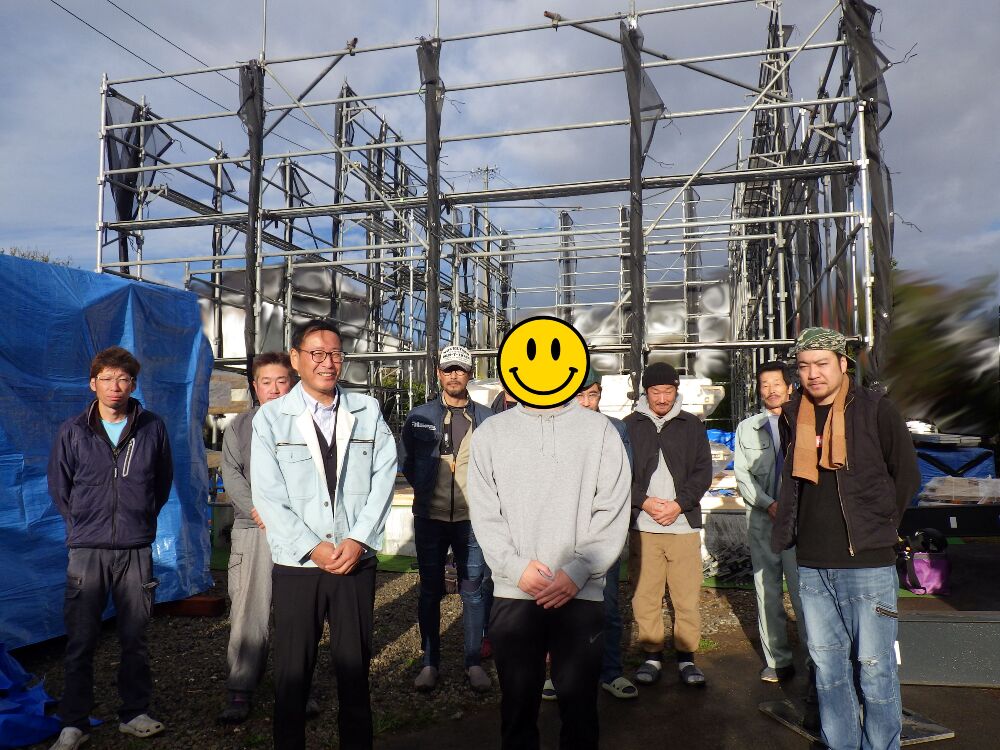 上棟おめでとうございます！