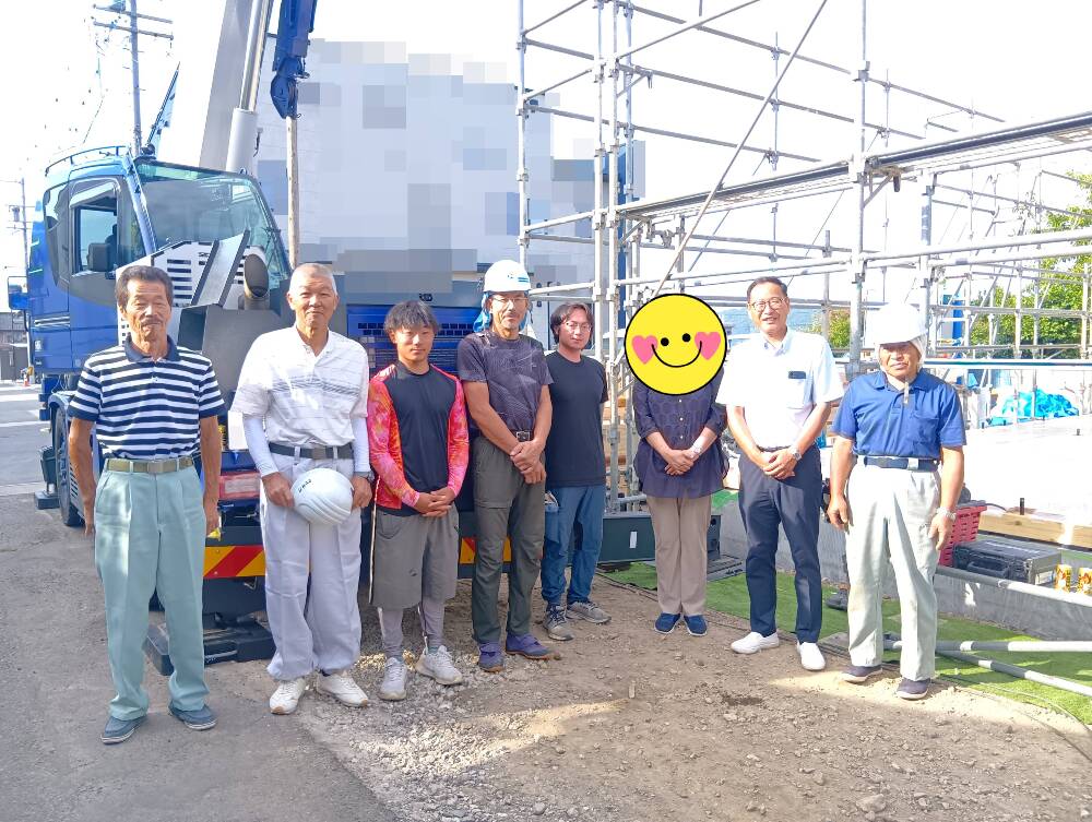 上棟おめでとうございます！