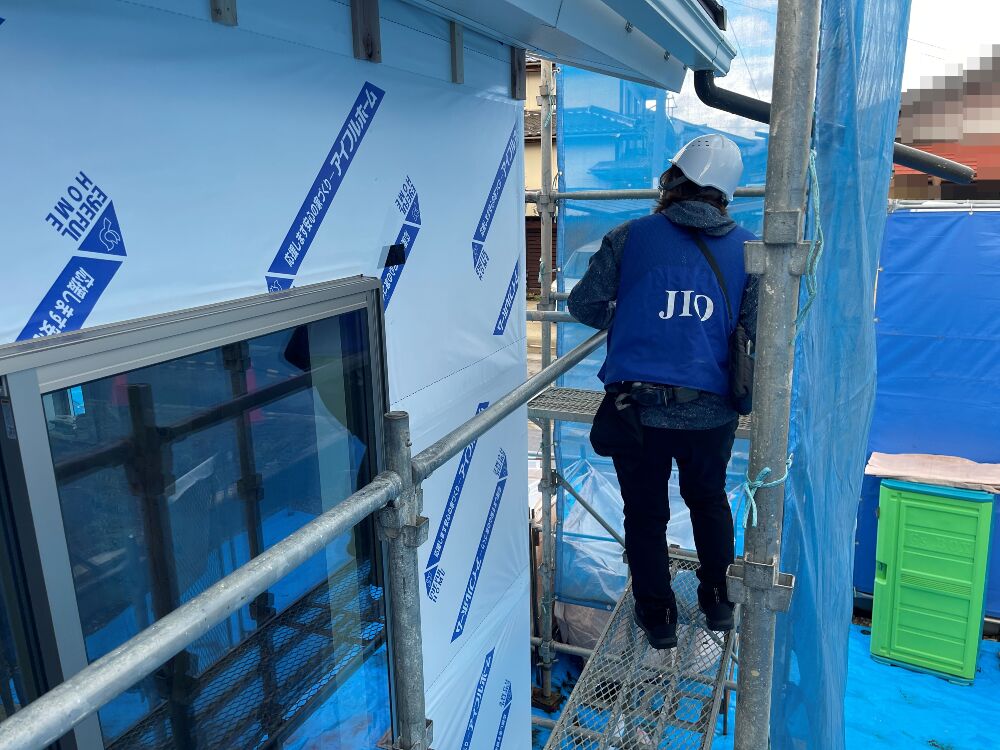 外装下地検査を行いました。