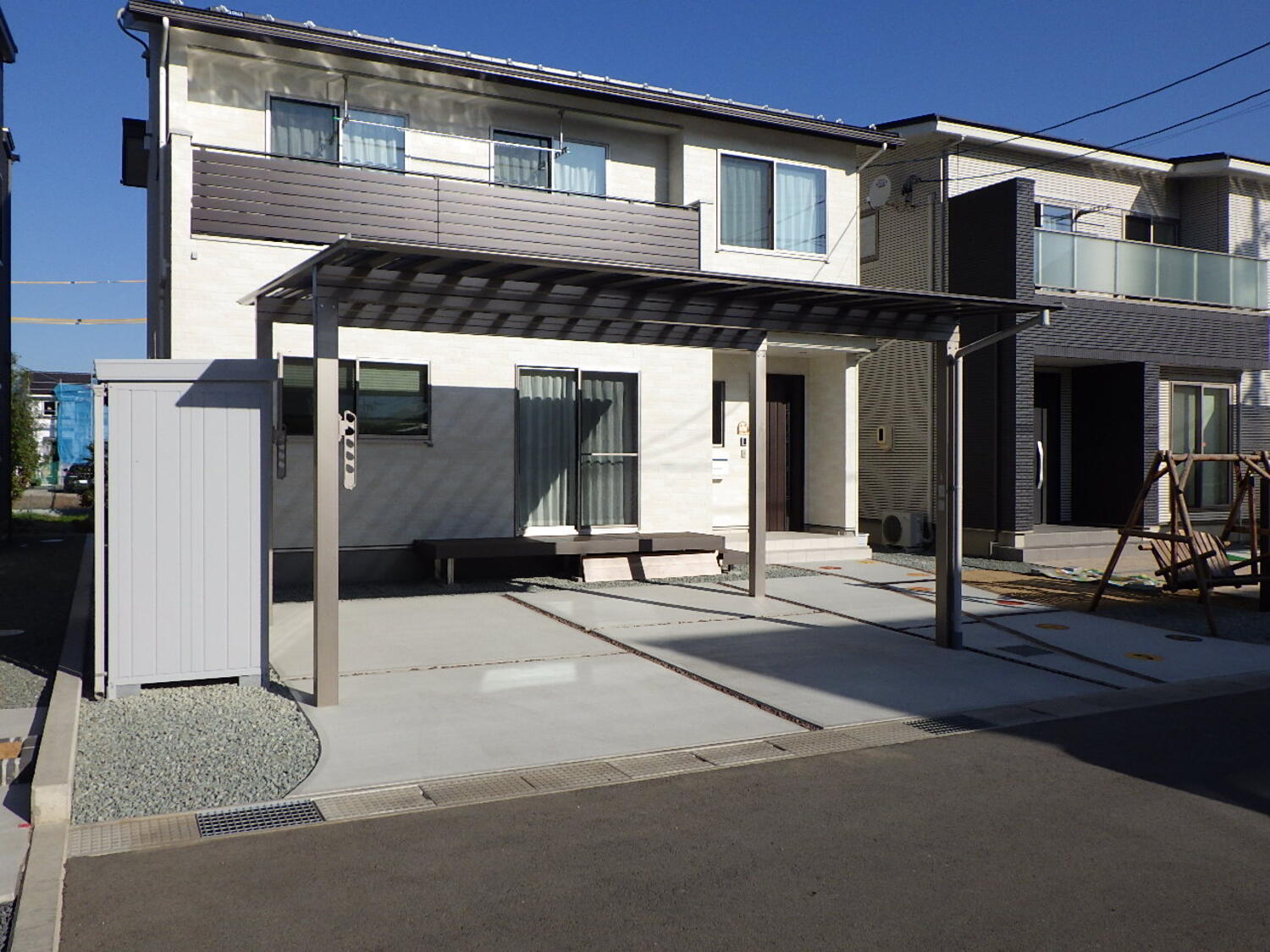 全館空調システムで一年中あったかい家