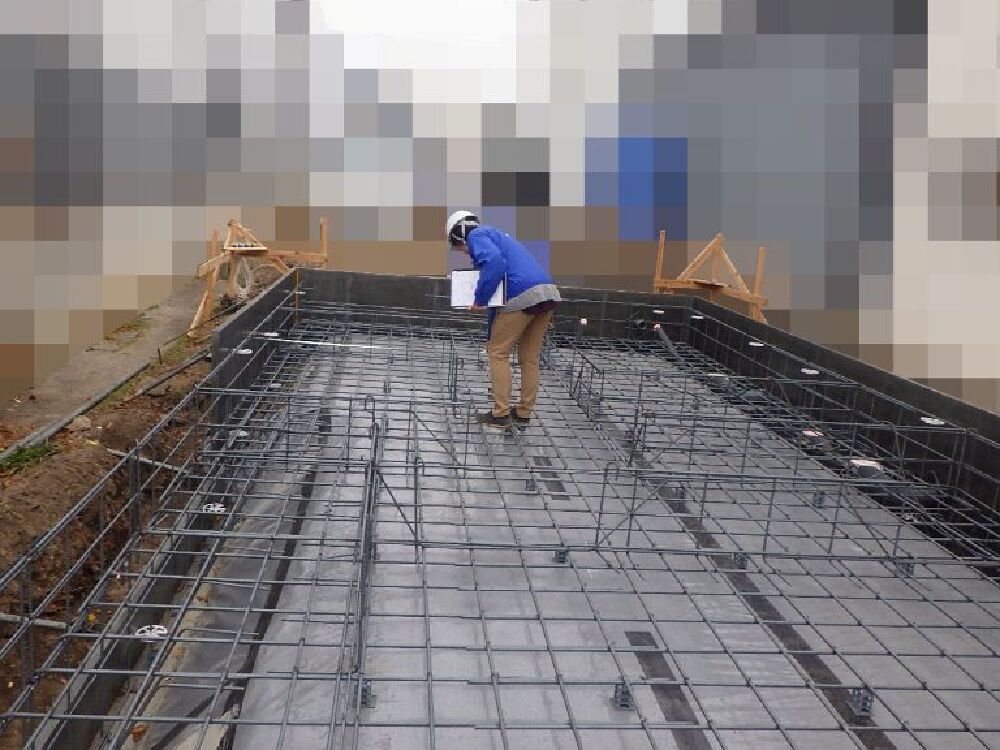 配筋検査に合格しました！