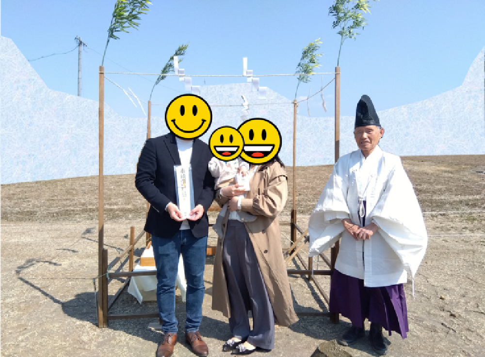 地鎮祭を行いました。