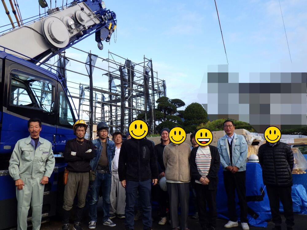 上棟おめでとうございます！
