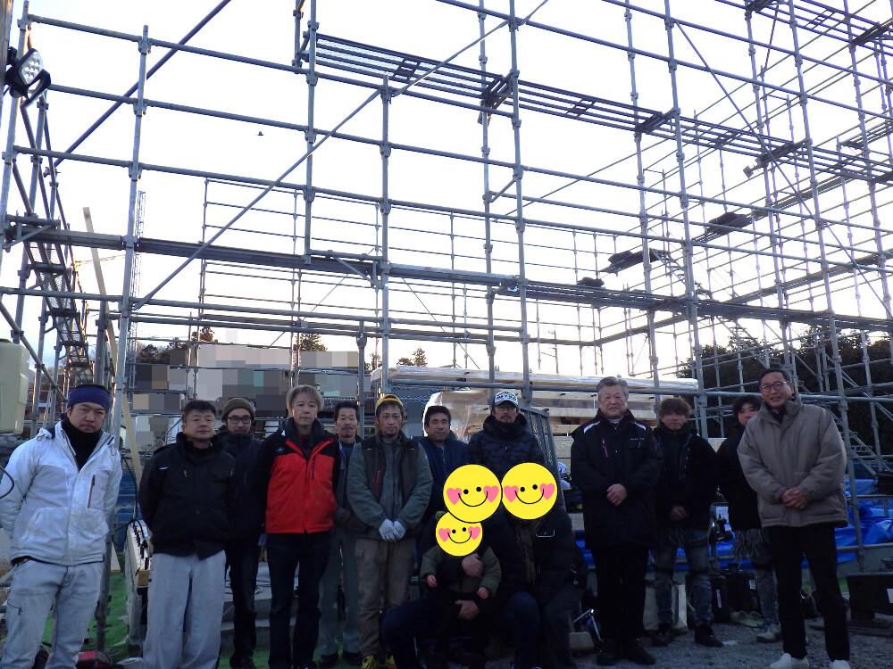 上棟おめでとうございます！